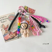 Simple Style Geometric Mixed Materials Unisex Bag Pendant Keychain sku image 170