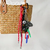 Simple Style Geometric Mixed Materials Unisex Bag Pendant Keychain sku image 108