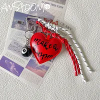 Simple Style Geometric Mixed Materials Unisex Bag Pendant Keychain sku image 45