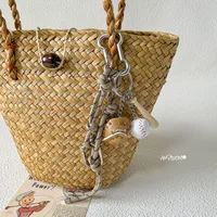 Simple Style Geometric Mixed Materials Unisex Bag Pendant Keychain sku image 111