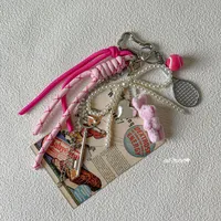 Simple Style Geometric Mixed Materials Unisex Bag Pendant Keychain sku image 86