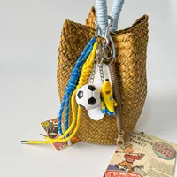Simple Style Geometric Mixed Materials Unisex Bag Pendant Keychain sku image 30