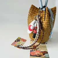 Simple Style Geometric Mixed Materials Unisex Bag Pendant Keychain sku image 33