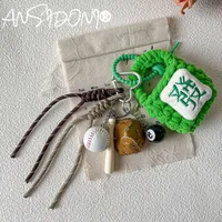 Simple Style Geometric Mixed Materials Unisex Bag Pendant Keychain sku image 148