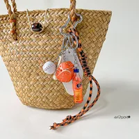 Simple Style Geometric Mixed Materials Unisex Bag Pendant Keychain sku image 117