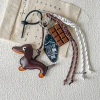 Simple Style Geometric Mixed Materials Unisex Bag Pendant Keychain sku image 74