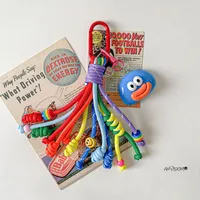 Simple Style Geometric Mixed Materials Unisex Bag Pendant Keychain sku image 89
