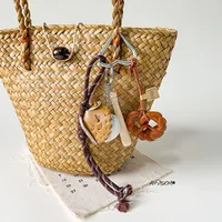 Simple Style Geometric Mixed Materials Unisex Bag Pendant Keychain sku image 172