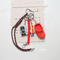 Simple Style Geometric Mixed Materials Unisex Bag Pendant Keychain sku image 104