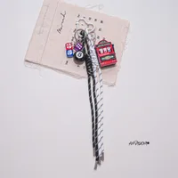 Simple Style Geometric Mixed Materials Unisex Bag Pendant Keychain sku image 57