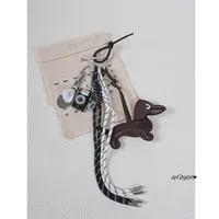 Simple Style Geometric Mixed Materials Unisex Bag Pendant Keychain sku image 77