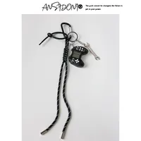 Simple Style Geometric Mixed Materials Unisex Bag Pendant Keychain sku image 6