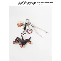 Simple Style Geometric Mixed Materials Unisex Bag Pendant Keychain sku image 80