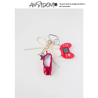 Simple Style Geometric Mixed Materials Unisex Bag Pendant Keychain sku image 162