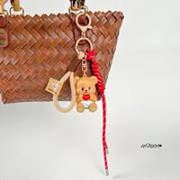 Simple Style Geometric Mixed Materials Unisex Bag Pendant Keychain sku image 48