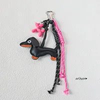 Simple Style Geometric Mixed Materials Unisex Bag Pendant Keychain sku image 21