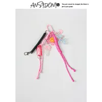 Simple Style Geometric Mixed Materials Unisex Bag Pendant Keychain sku image 82