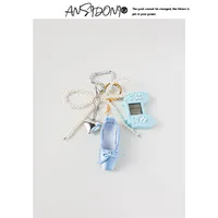 Simple Style Geometric Mixed Materials Unisex Bag Pendant Keychain sku image 163