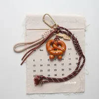 Simple Style Geometric Mixed Materials Unisex Bag Pendant Keychain sku image 69