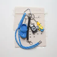 Simple Style Geometric Mixed Materials Unisex Bag Pendant Keychain sku image 106