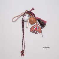 Simple Style Geometric Mixed Materials Unisex Bag Pendant Keychain sku image 153