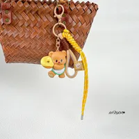 Simple Style Geometric Mixed Materials Unisex Bag Pendant Keychain sku image 49