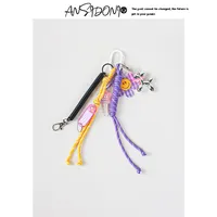 Simple Style Geometric Mixed Materials Unisex Bag Pendant Keychain sku image 83