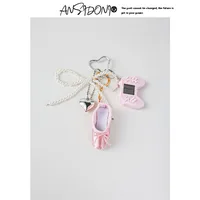 Simple Style Geometric Mixed Materials Unisex Bag Pendant Keychain sku image 164