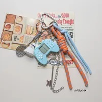 Simple Style Geometric Mixed Materials Unisex Bag Pendant Keychain sku image 19