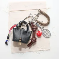 Simple Style Geometric Mixed Materials Unisex Bag Pendant Keychain sku image 166