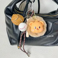 Simple Style Geometric Mixed Materials Unisex Bag Pendant Keychain sku image 141