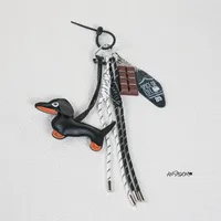 Simple Style Geometric Mixed Materials Unisex Bag Pendant Keychain sku image 65