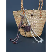 Simple Style Geometric Mixed Materials Unisex Bag Pendant Keychain sku image 124
