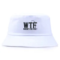 Unisex Casual Elegant Lady Letter Curved Eaves Bucket Hat main image 1