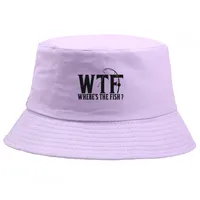 Unisex Casual Elegant Lady Letter Curved Eaves Bucket Hat sku image 5