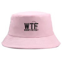 Unisex Casual Elegant Lady Letter Curved Eaves Bucket Hat main image 3