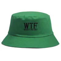 Unisex Casual Elegant Lady Letter Curved Eaves Bucket Hat sku image 8