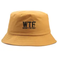 Unisex Casual Elegant Lady Letter Curved Eaves Bucket Hat sku image 10