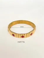 Elegant Basic Retro Cherry Strawberry Alloy Plating Women's Bracelets sku image 1