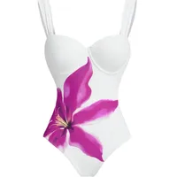 Women's Sexy Flower 2 Pieces Set One Piece Swimwear main image 4