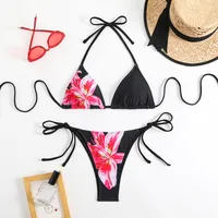 Women's Flower 2 Pieces Set Swimwear main image 1
