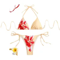 Women's Flower 2 Pieces Set Swimwear main image 4