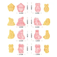 Easter Cute Animal Plastic Bakeware 1 Set main image 3