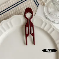 Women's Simple Style Solid Color Plastic Hair Sticks sku image 17