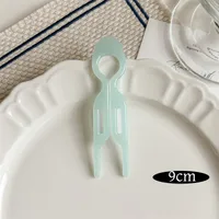 Women's Simple Style Solid Color Plastic Hair Sticks sku image 18