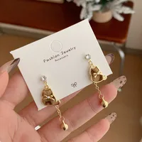1 Pair Elegant Lady Sweet Cat Alloy Ear Studs sku image 4