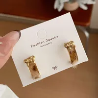 1 Pair Elegant Lady Sweet Cat Alloy Ear Studs sku image 1