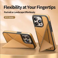 Imitation Leather Solid Color Business Simple Style Phone Cases Phone Cases main image 4