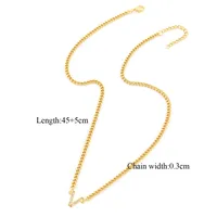 Casual Elegant Simple Style Letter 201 Stainless Steel 304 Stainless Steel Women's Necklace sku image 20