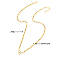 Casual Elegant Simple Style Letter 201 Stainless Steel 304 Stainless Steel Women's Necklace sku image 21